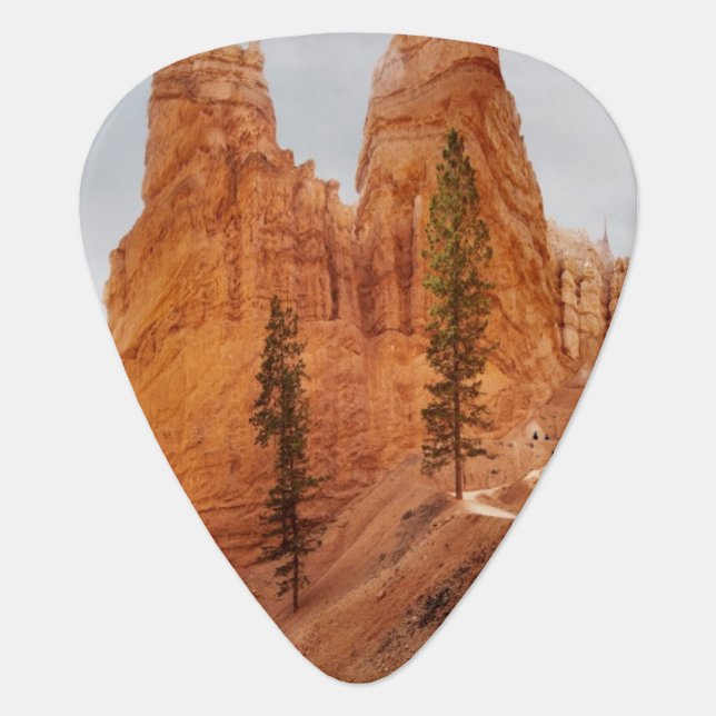 Navajo Loop Trail, Bryce Canyon Guitar Pick (Front)