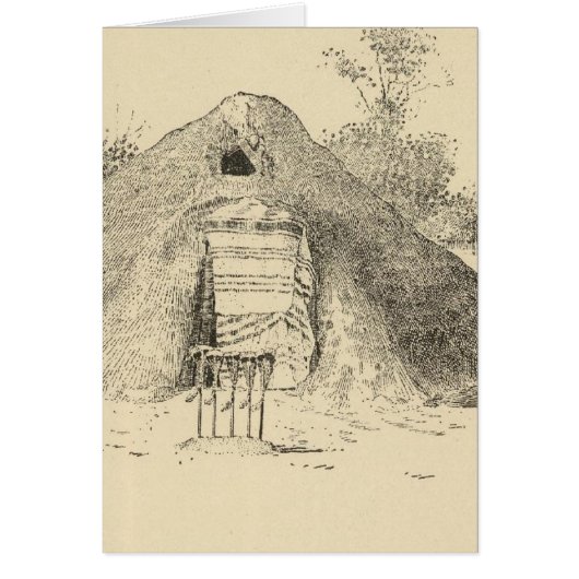 Navajo medicine lodge view (Front)