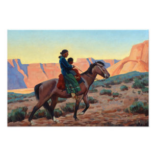 Navajo Mother, 1945 by Maynard Dixon Photo Print