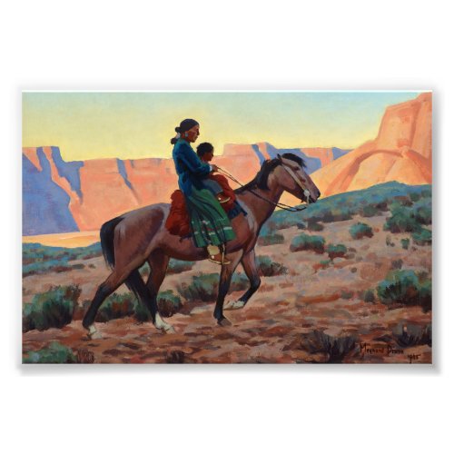 Navajo Mother by Maynard Dixon Photo Print