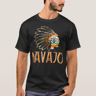 NAVAJO NATION FLAG Indigenous Native American He T-Shirt
