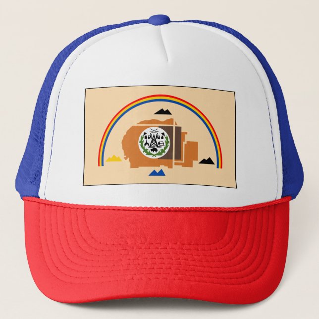 Navajo Nation Flag Trucker Hat (Front)