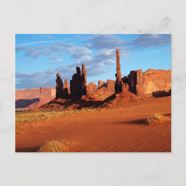 Navajo Nation, Monument Valley, Yei Bi Chei Postcard (Front)