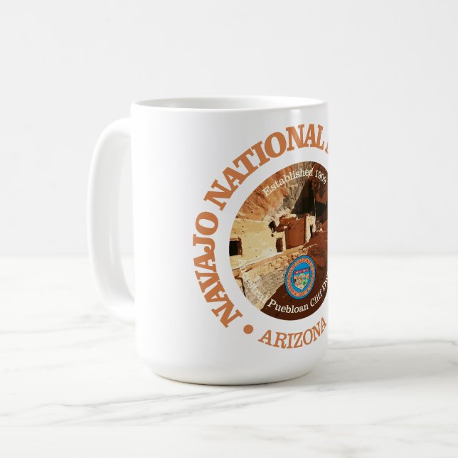 Navajo National Monument (NM) Coffee Mug (Front Left)