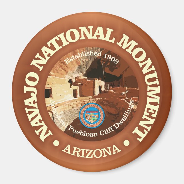 Navajo National Monument (NM) Magnet (Front)
