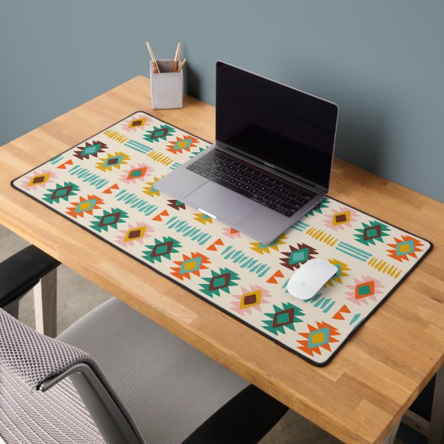 Navajo Native American Pattern Desk Mat (Office 2)