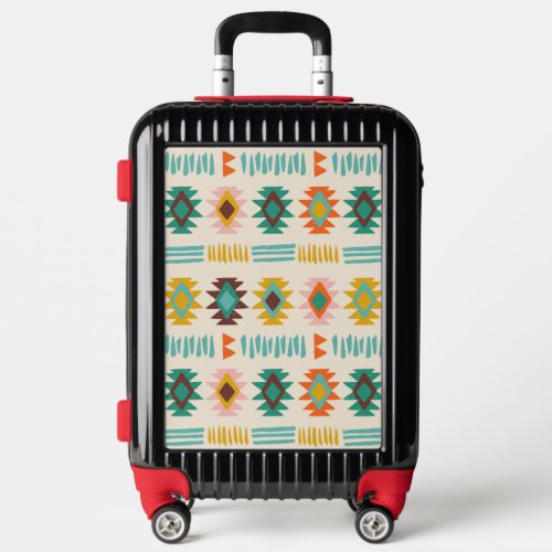 Navajo Native American Pattern Luggage