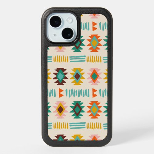 Navajo Native American Pattern iPhone 15 Case