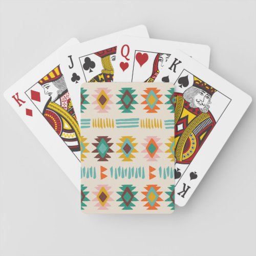 Navajo Native American Pattern Playing Cards