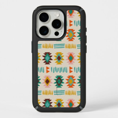Navajo Native American Pattern iPhone 15 Pro Case