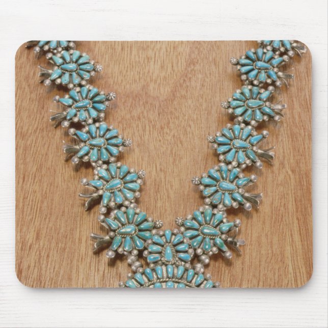 Navajo necklace mouse pad (Front)