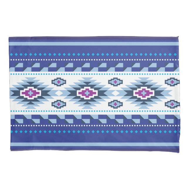 Navajo Pattern Design-11 Blanket Pillow Case (Front)