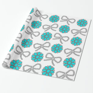 Navajo Pearl Turquoise Jewelry Wrapping Paper