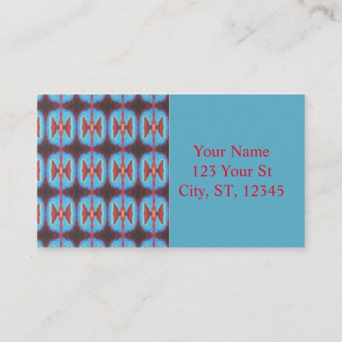 Navajo red rocks Thunder_Cove   Business Card