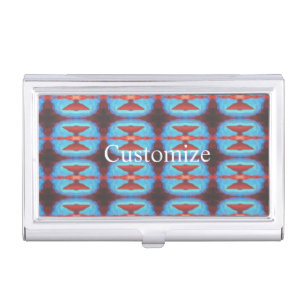 Navajo red rocks Thunder_Cove Business Card Case