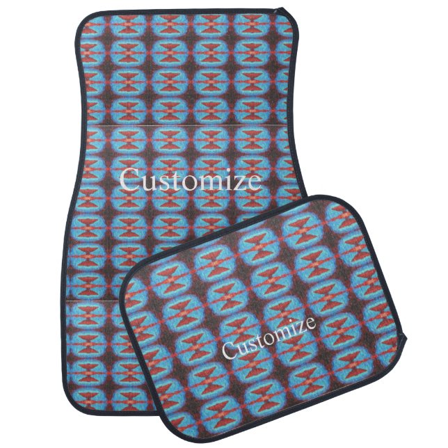 Navajo red rocks Thunder_Cove Car Floor Mat (Set)