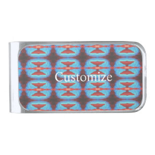 Navajo red rocks Thunder_Cove  Silver Finish Money Clip