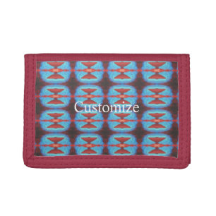Navajo red rocks Thunder_Cove Trifold Wallet