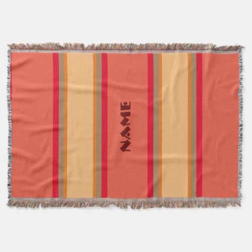 Navajo Style Fleece Throw Blanket