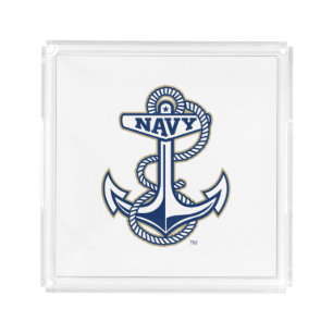 Naval Academy Anchor Acrylic Tray