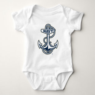 Naval Academy Anchor Baby Bodysuit