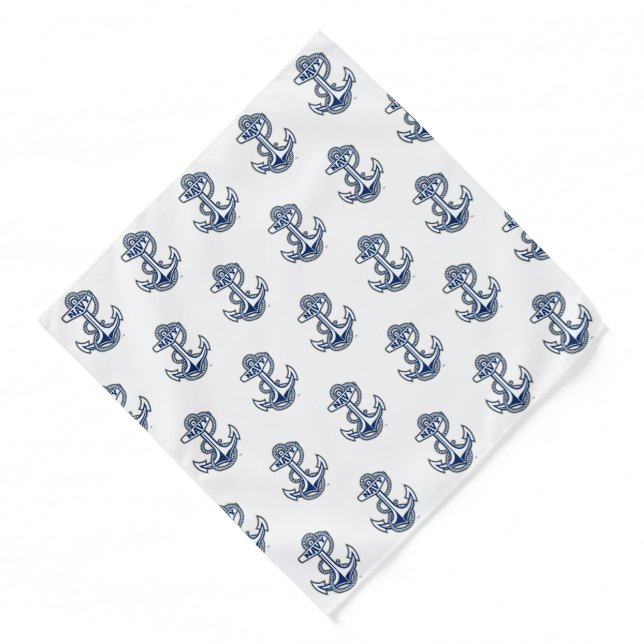Naval Academy Anchor Bandana (Front)