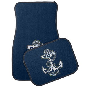 Naval Academy Anchor Car Floor Mat