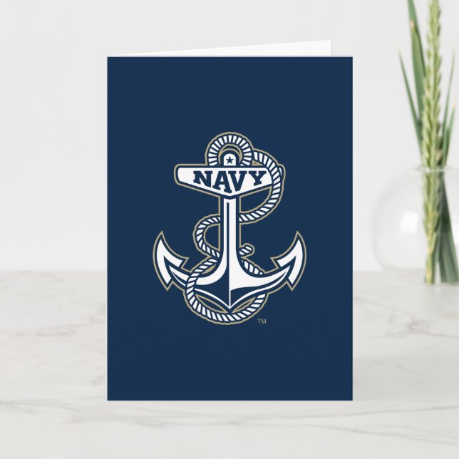 Naval Academy Anchor Card (Front)