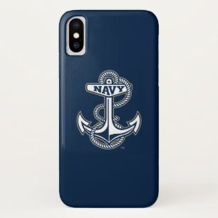 Naval Academy Anchor iPhone X Case