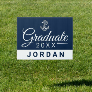 Naval Academy Anchor Graduate Sign