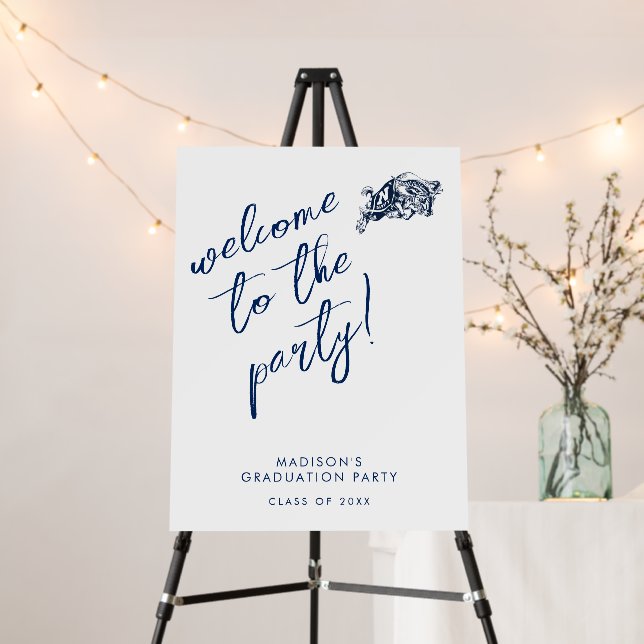 Naval Academy Anchor | Graduation Foam Board (In Situ (Stand))