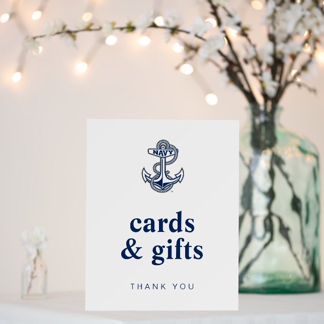 Naval Academy Anchor | Graduation Foam Board (In Situ (Wedding))