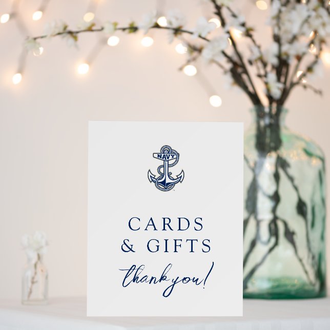 Naval Academy Anchor | Graduation Foam Board (In Situ (Wedding))