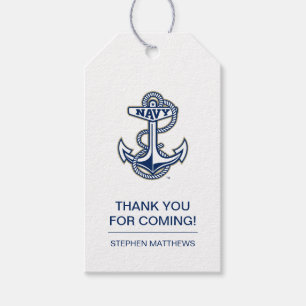 Naval Academy Anchor Graduation Gift Tags