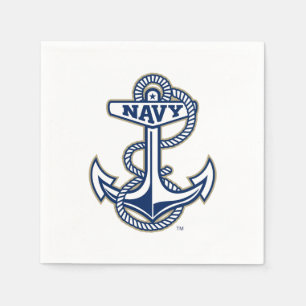 Naval Academy Anchor   Graduation Napkins