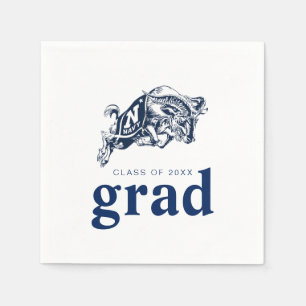 Naval Academy Anchor Graduation Napkins