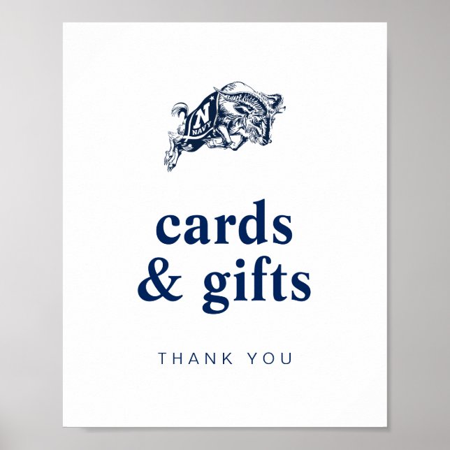 Naval Academy Anchor | Graduation Poster (Front)