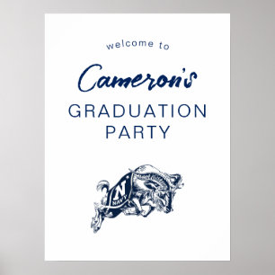 Naval Academy Anchor Graduation Poster