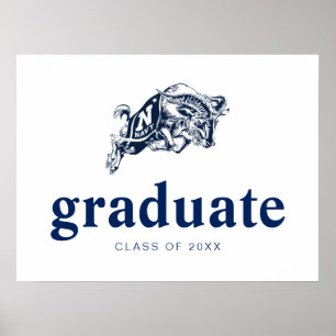 Naval Academy Anchor Graduation Poster