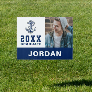 Naval Academy Anchor Graduation Sign