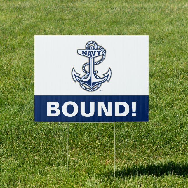 Naval Academy Anchor | Graduation Sign (Insitu)