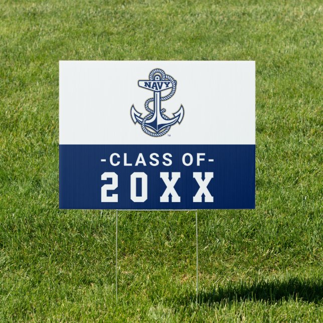 Naval Academy Anchor | Graduation Sign (Insitu)