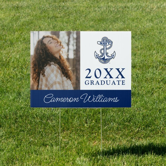 Naval Academy Anchor | Graduation Sign (Insitu)