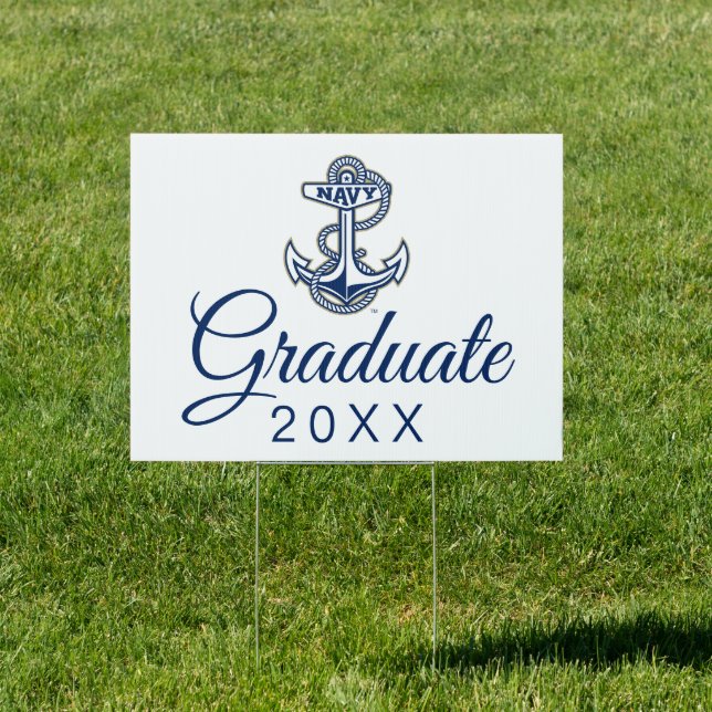 Naval Academy Anchor | Graduation Sign (Insitu)