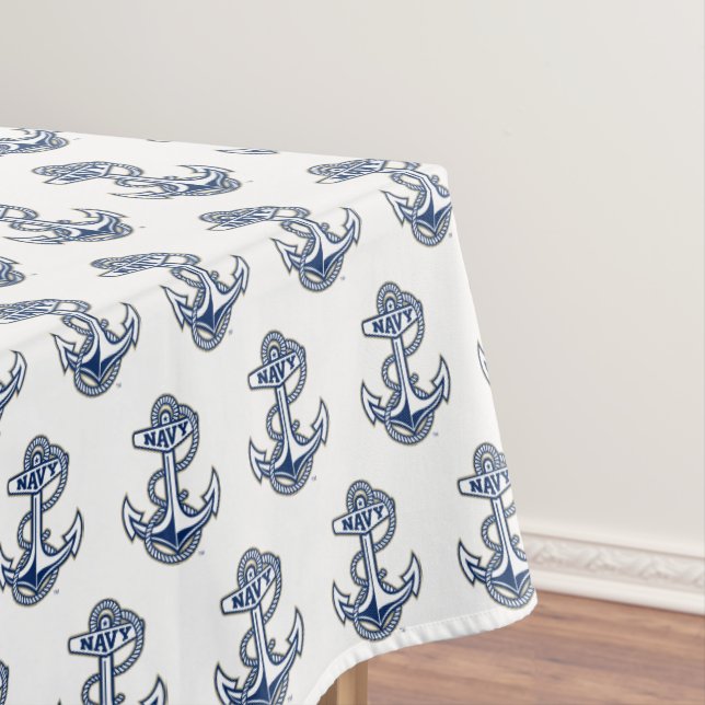 Naval Academy Anchor | Graduation Tablecloth (In Situ)