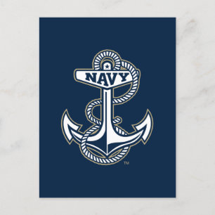 Naval Academy Anchor Invitation Postcard