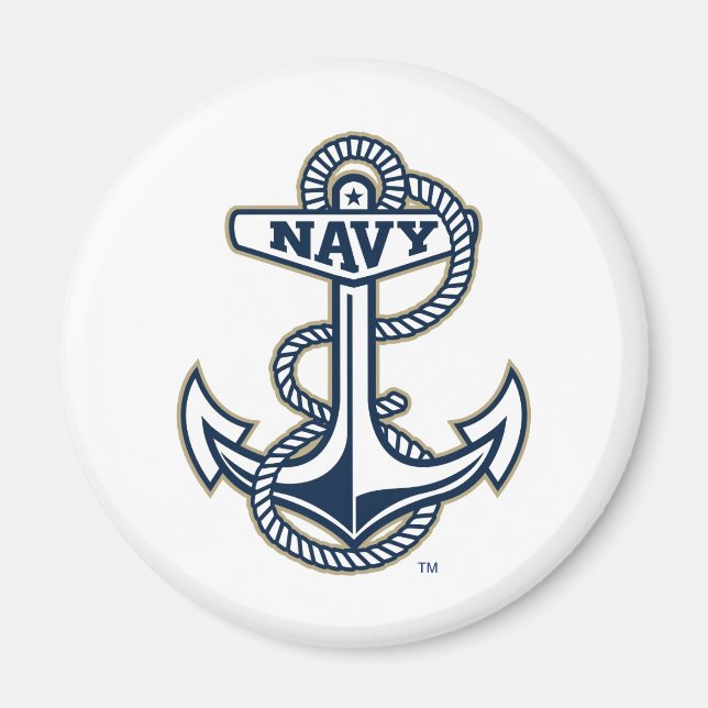Naval Academy Anchor Magnet (Front)