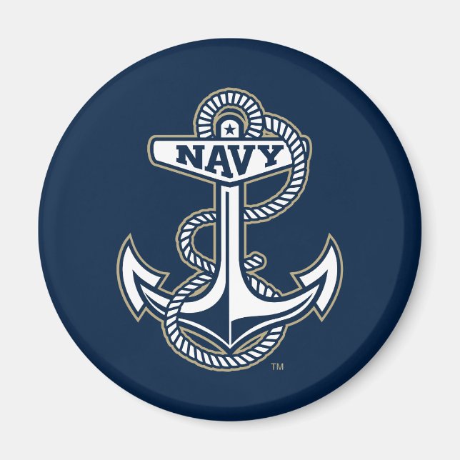 Naval Academy Anchor Magnet (Front)