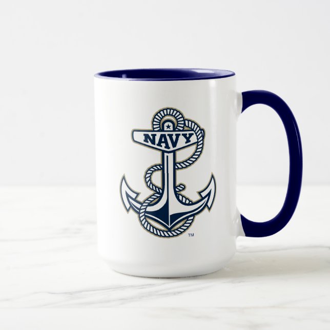 Naval Academy Anchor Mug (Right)