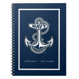 Naval Academy Anchor Notebook